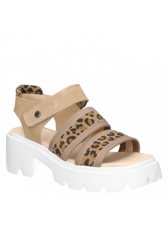 Sandalia Mujer G418 ZAPPA animal print