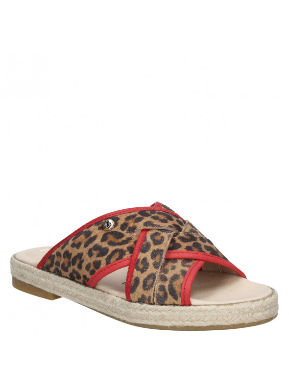 Sandalia Mujer B337 Zappa animal print